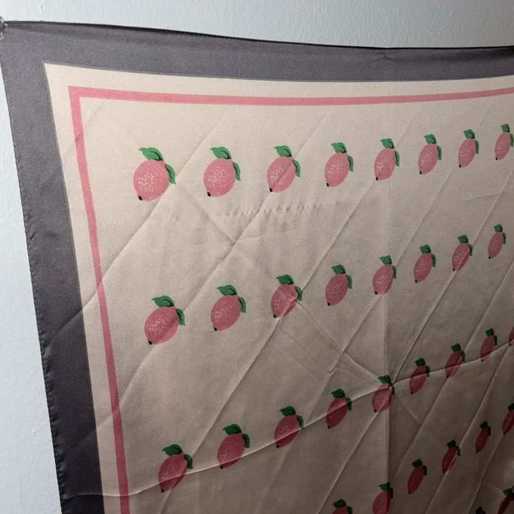 Pink Lemon Scarf